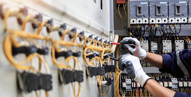 Professional Electrician technician working in Exmore, VA